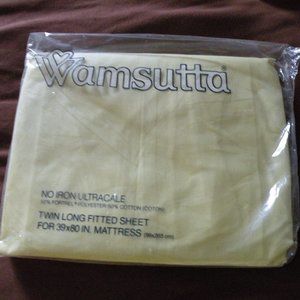 Wamsutta twin long fitted sheet